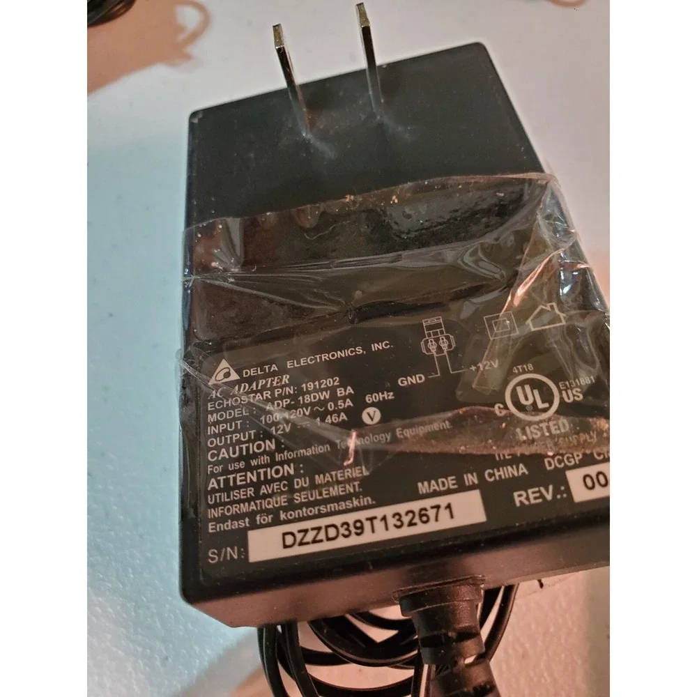 Lot Of 9 Original AC Adapter Power Supply Misc All Black